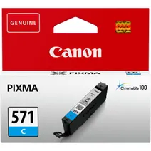Canon CLI-571C Cyan Ink Cartridge - (0386C001)
