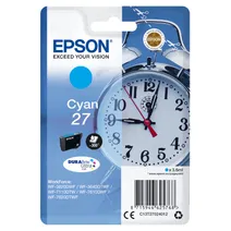 Epson 27 Cyan Ink Cartridge - (T2702 Alarm Clock)