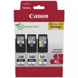 Canon PG-540L/CL-541XL 2 Black & 1 Tri-Colour Ink Cartridge Multipack (5224B017)