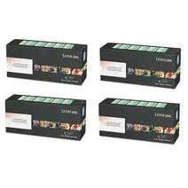 Lexmark 24B71 4 Colour Toner Cartridge Multipack