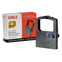 Oki 9002309 Microline Black Nylon Ribbon