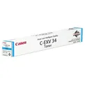 Canon C-EXV34 Cyan Toner Cartridge - (3783B002AA)