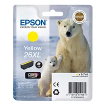 Epson 26XL Yellow High Capacity Ink Cartridge - (T2634 Polar Bear)