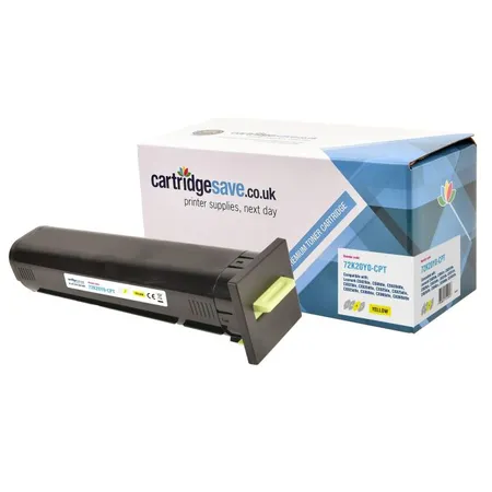 Compatible Lexmark 72K20Y0 Yellow Toner Cartridge
