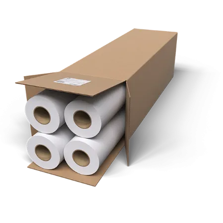 HP A6DE8A Universal Inkjet Bond Paper 4 Roll Pack - (4x Q1396A - 610mm x 45.7m / A1+ size at 80gsm)