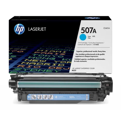HP 507A Cyan Toner Cartridge - (CE401A)