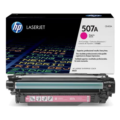 HP 507A Magenta Toner Cartridge - (CE403A)