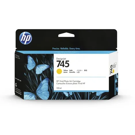HP 745 Yellow Ink Cartridge - (F9J96A)