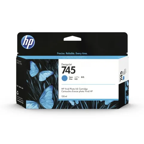 HP 745 Cyan Ink Cartridge - (F9J97A)
