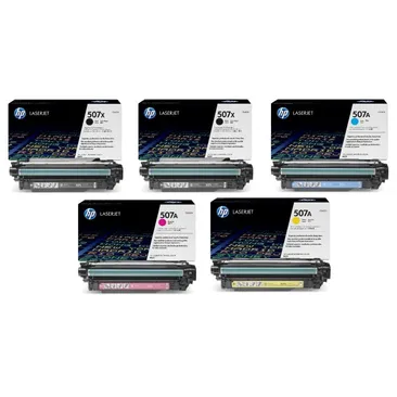 HP 507 5 Colour Toner Cartridge Multipack