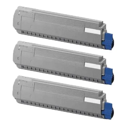 Oki 4586281 3 Colour High Capacity Toner Cartridge Multipack