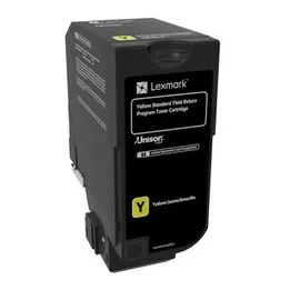 Lexmark 74C2SY0 High Capacity Yellow Return Programme Toner Cartridge