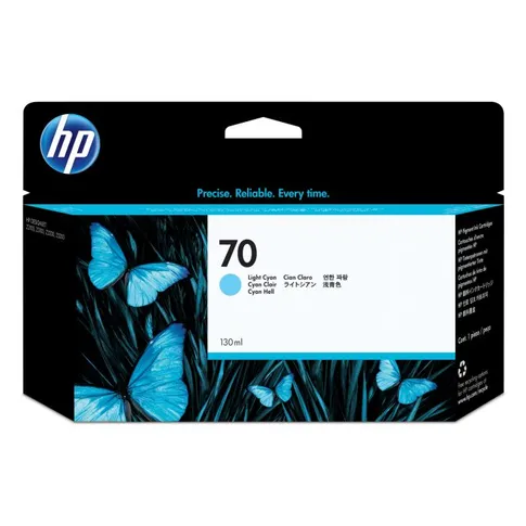 HP 70 Light Cyan Ink Cartridge - C9390A