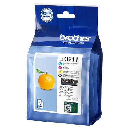 Brother LC3211VAL 4 Colour Ink Cartridge Multipack