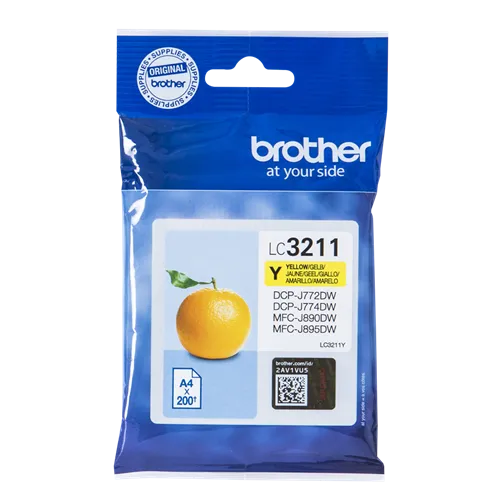 Brother LC3211Y Yellow Ink Cartridge