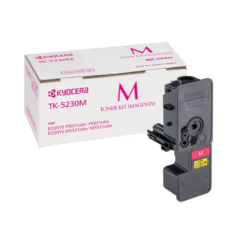 Kyocera TK-5230M High Capacity Magenta Toner Cartridge (1T02R9BNL0)