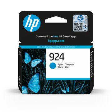 HP 924 Cyan Ink Cartridge - (4K0U3NE)