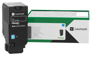 Lexmark 71C2HC0 High Capacity Cyan Return Programme Toner Cartridge