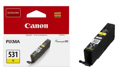 Canon CLI-531Y Yellow Ink Cartridge - (6121C001)