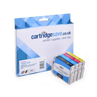 Compatible Epson 29XL High Capacity 4 Ink Cartridge Multipack