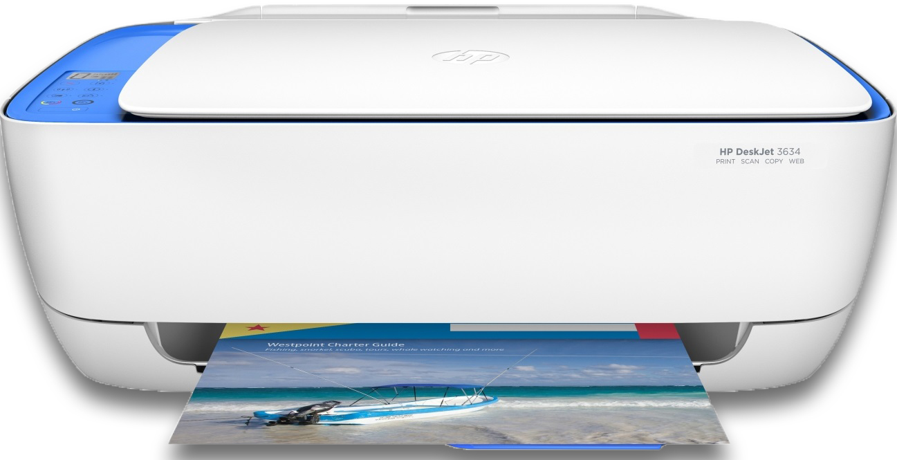 HP Deskjet 3634 All-in-One Ink Cartridges