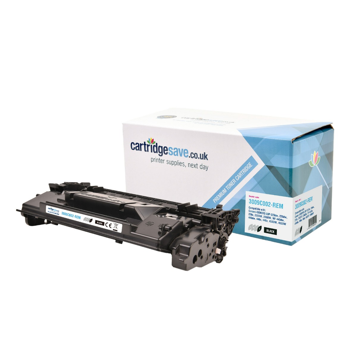 Compatible Canon 057 Black Toner Cartridge - (3009C002)