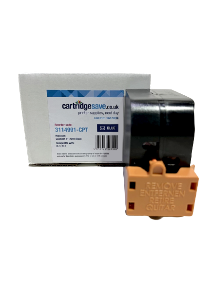 Compatible Quadient 3114991 Blue Ink Cartridge