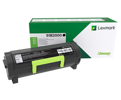 Lexmark 51B2000 Black Return Program Toner Cartridge