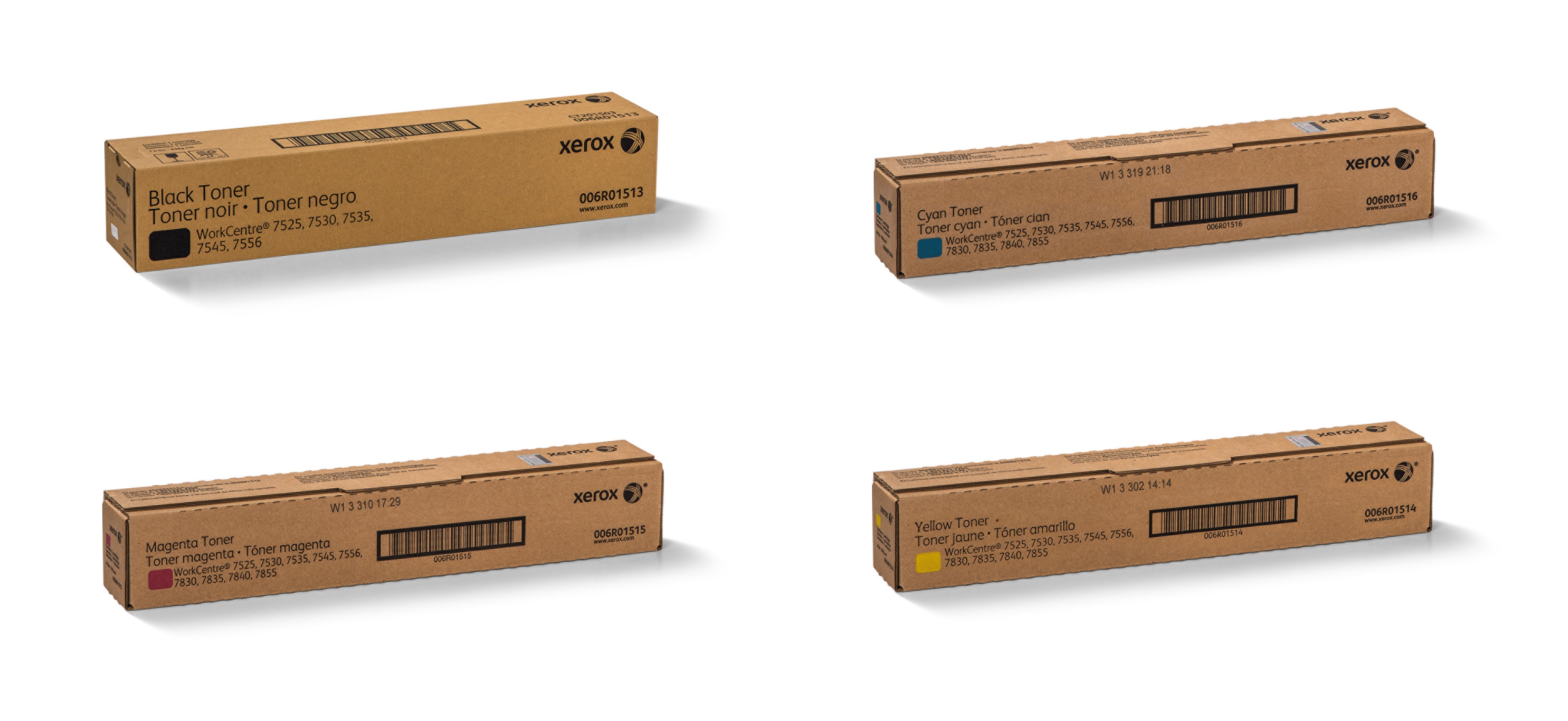 Xerox 006R0151 4 Colour Toner Cartridge Multipack