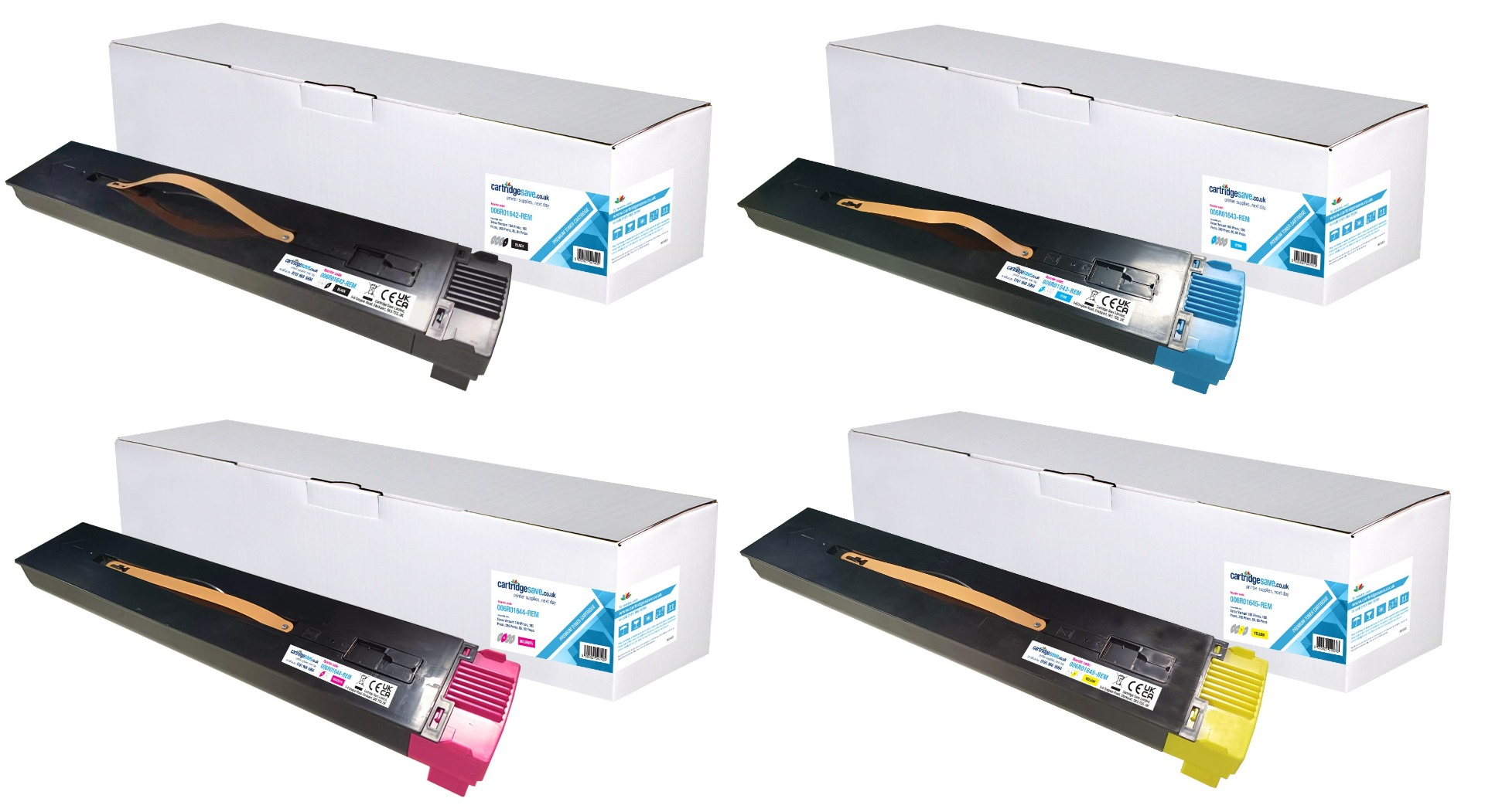 Compatible Xerox 006R0164 4 Colour Toner Cartridge Multipack