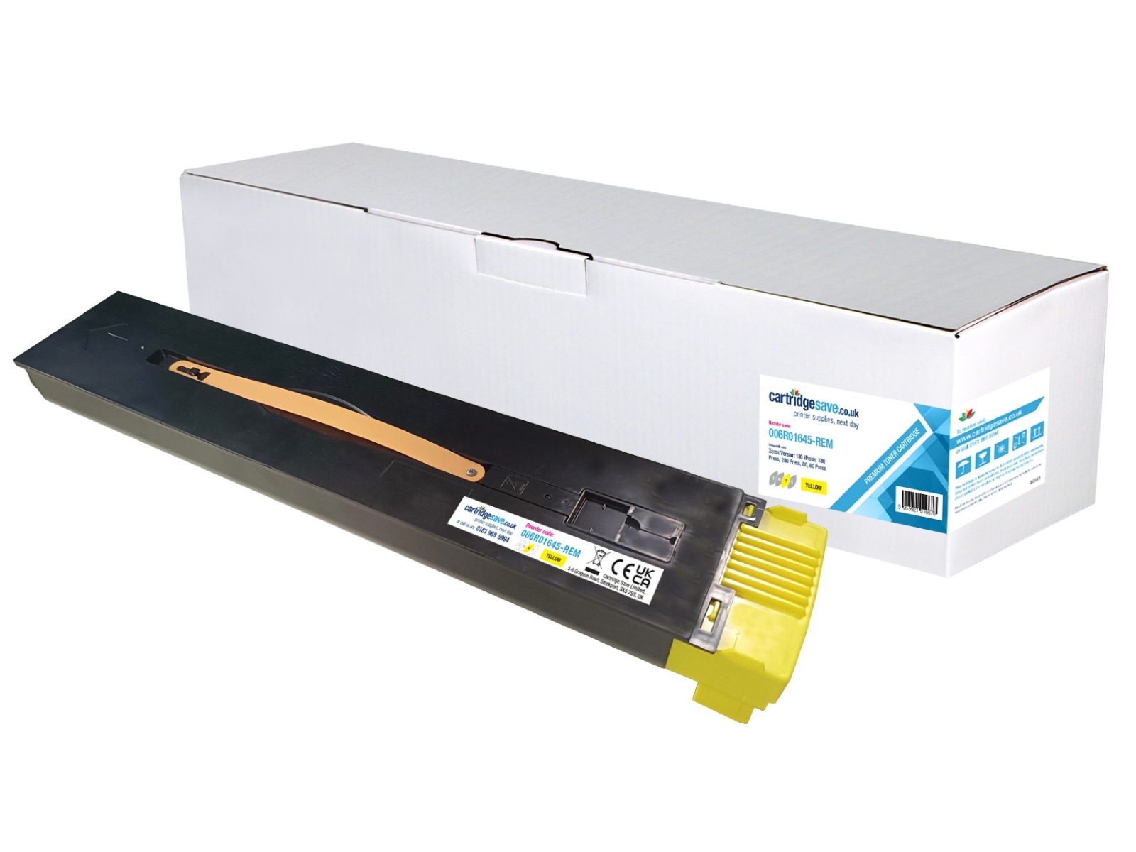 Compatible Xerox 006R01645 Yellow Toner Cartridge