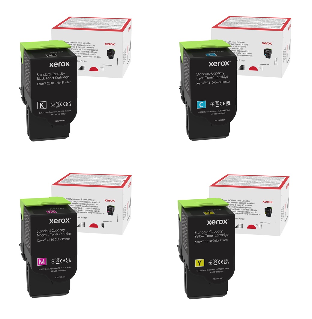Xerox 006R0435 4 Colour Toner Cartridge Multipack