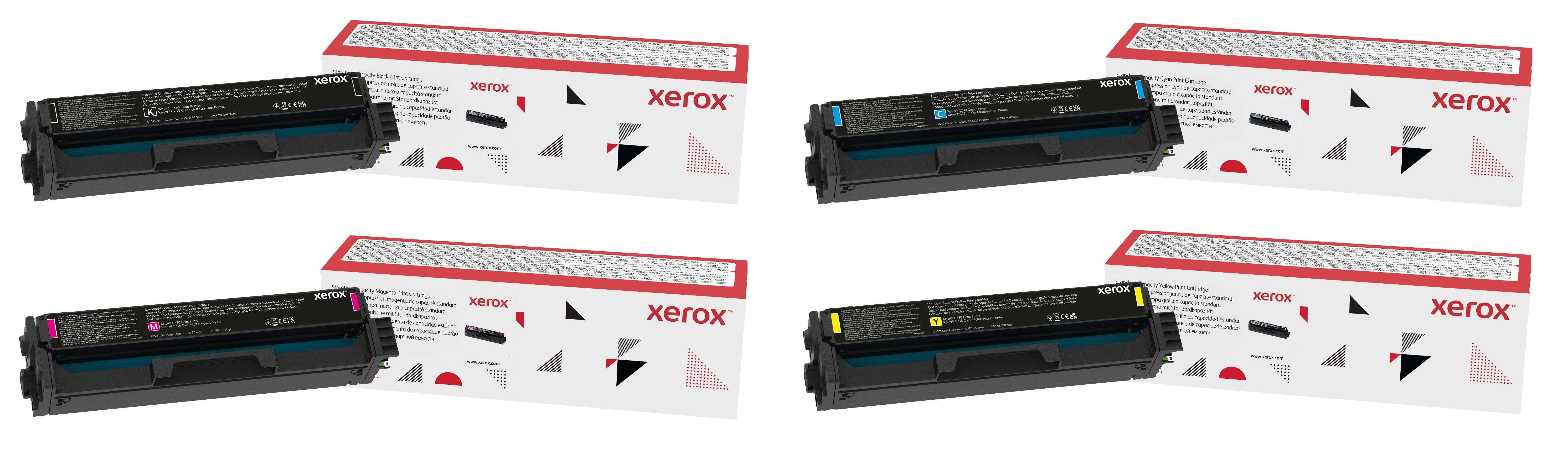Xerox 006R0438 4 Colour Toner Cartridge Multipack