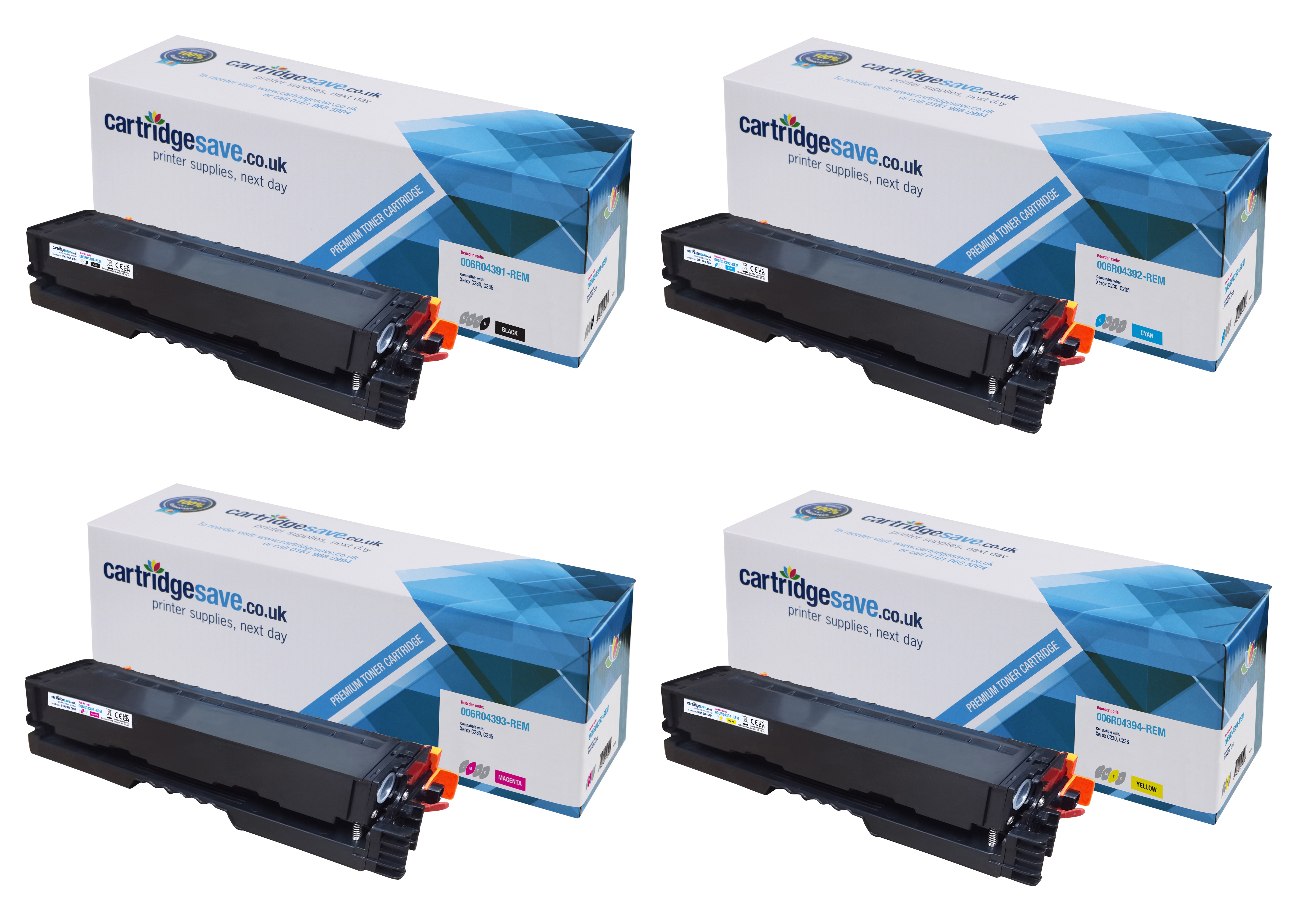 Compatible Xerox 006R0439 High Capacity 4 Colour Toner Cartridge Multipack