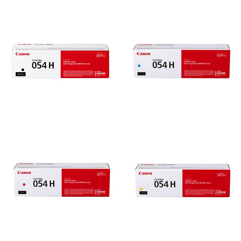 Canon High Capacity 054H 4 Colour Toner Cartridge Multipack