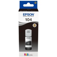 Epson 104 Black Ecotank Ink Bottle - (C13T00P140)