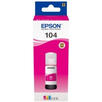 Epson 104 Magenta Ecotank Ink Bottle - (C13T00P340)