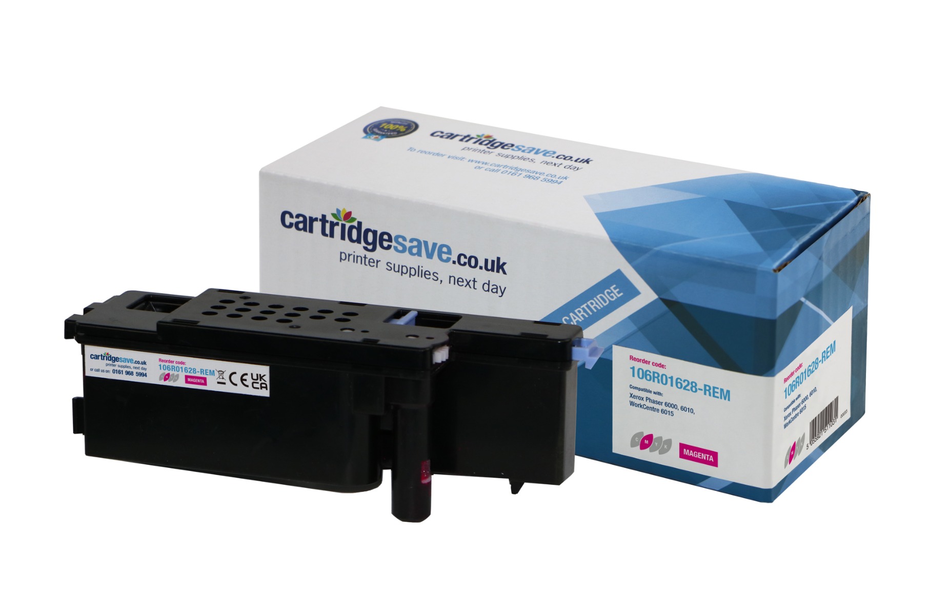 Compatible Xerox 106R01628 Magenta Toner Cartridge