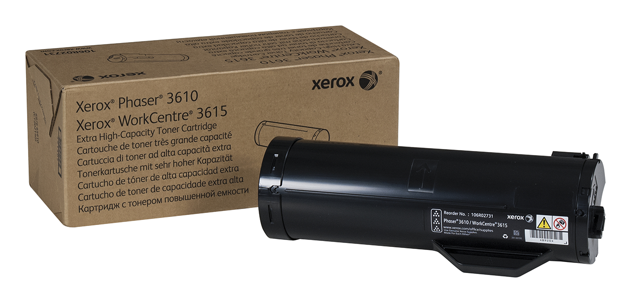 Xerox 106R02731 Extra High Capacity Black Toner Cartridge