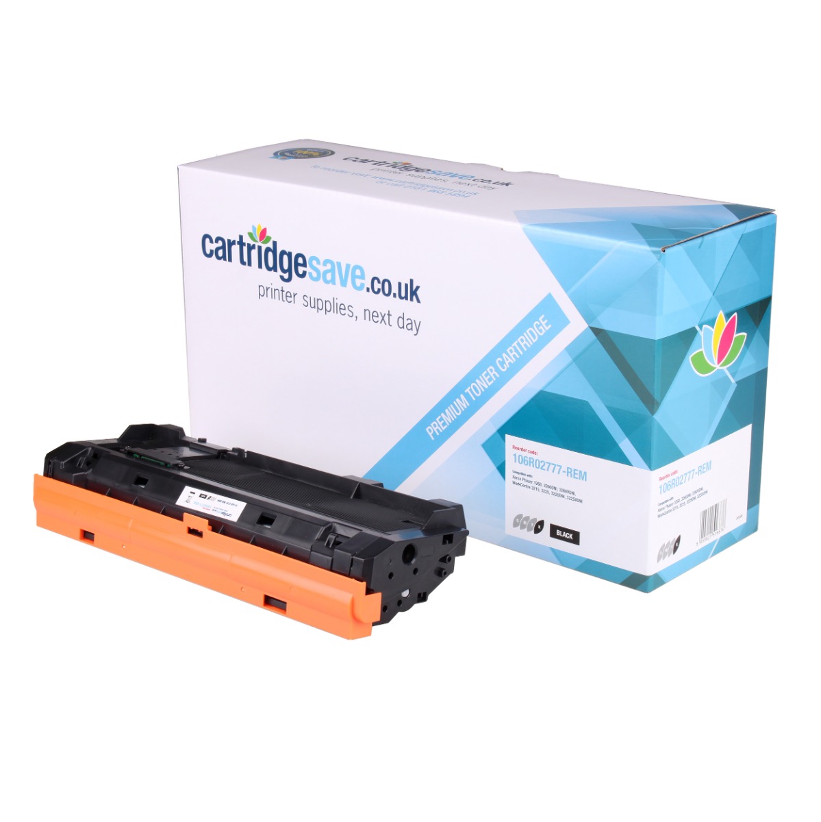 Compatible High Capacity Black Xerox 106R02777 Toner Cartridge - (106R02777)