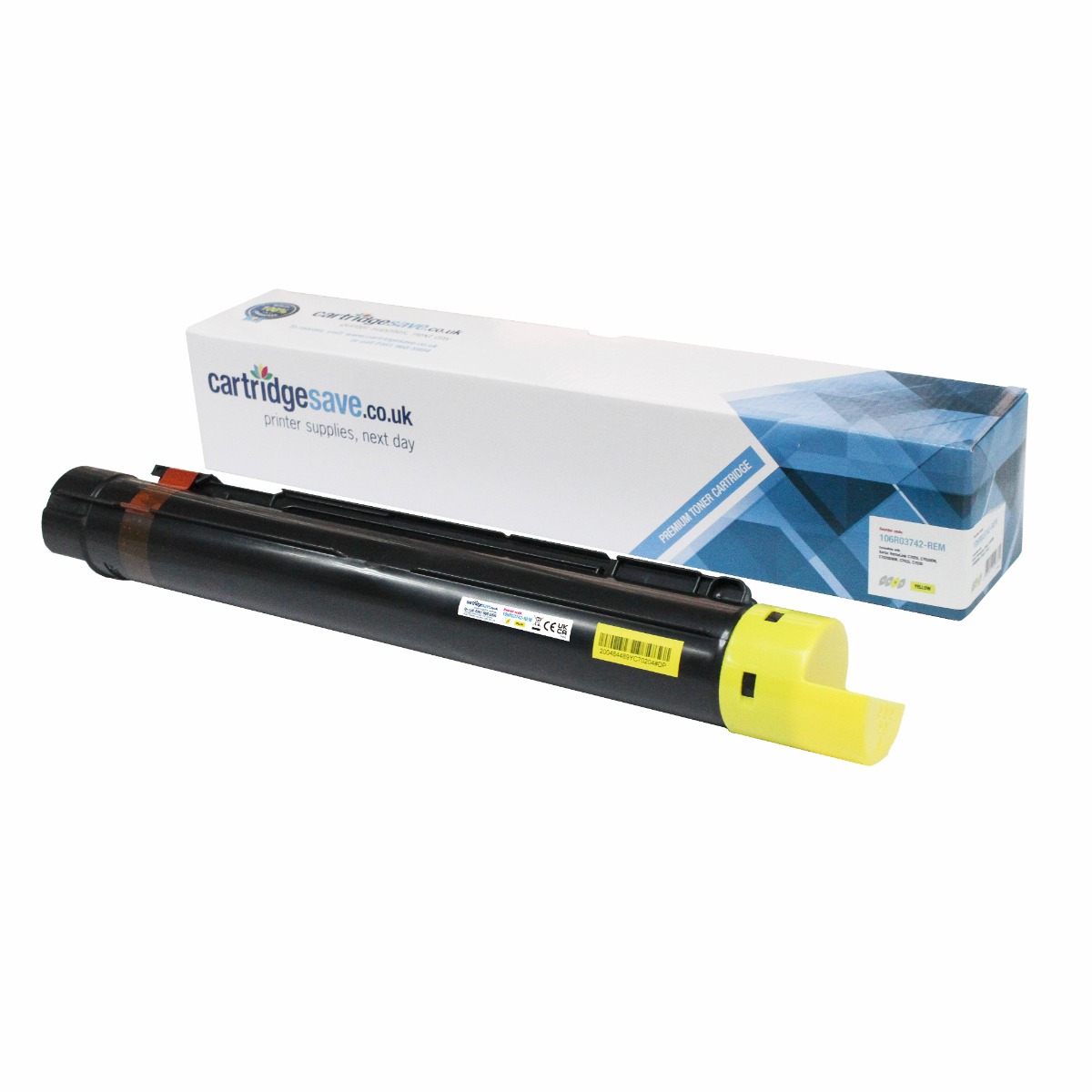 Compatible Xerox 106R03742 High Capacity Yellow Toner Cartridge