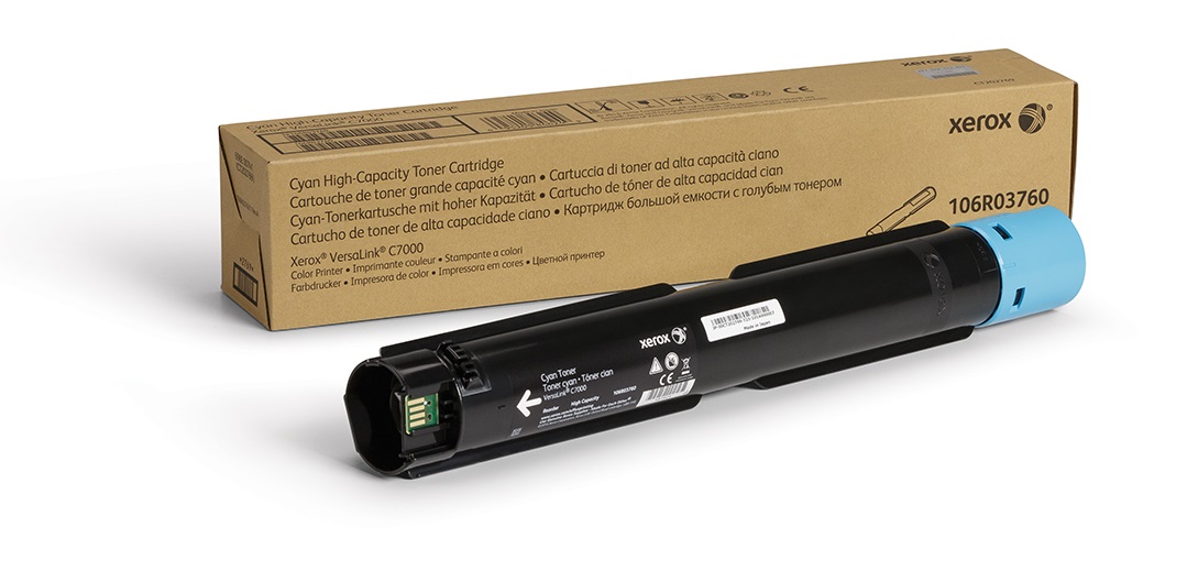 Xerox 106R03760 High Capacity Cyan Toner Cartridge