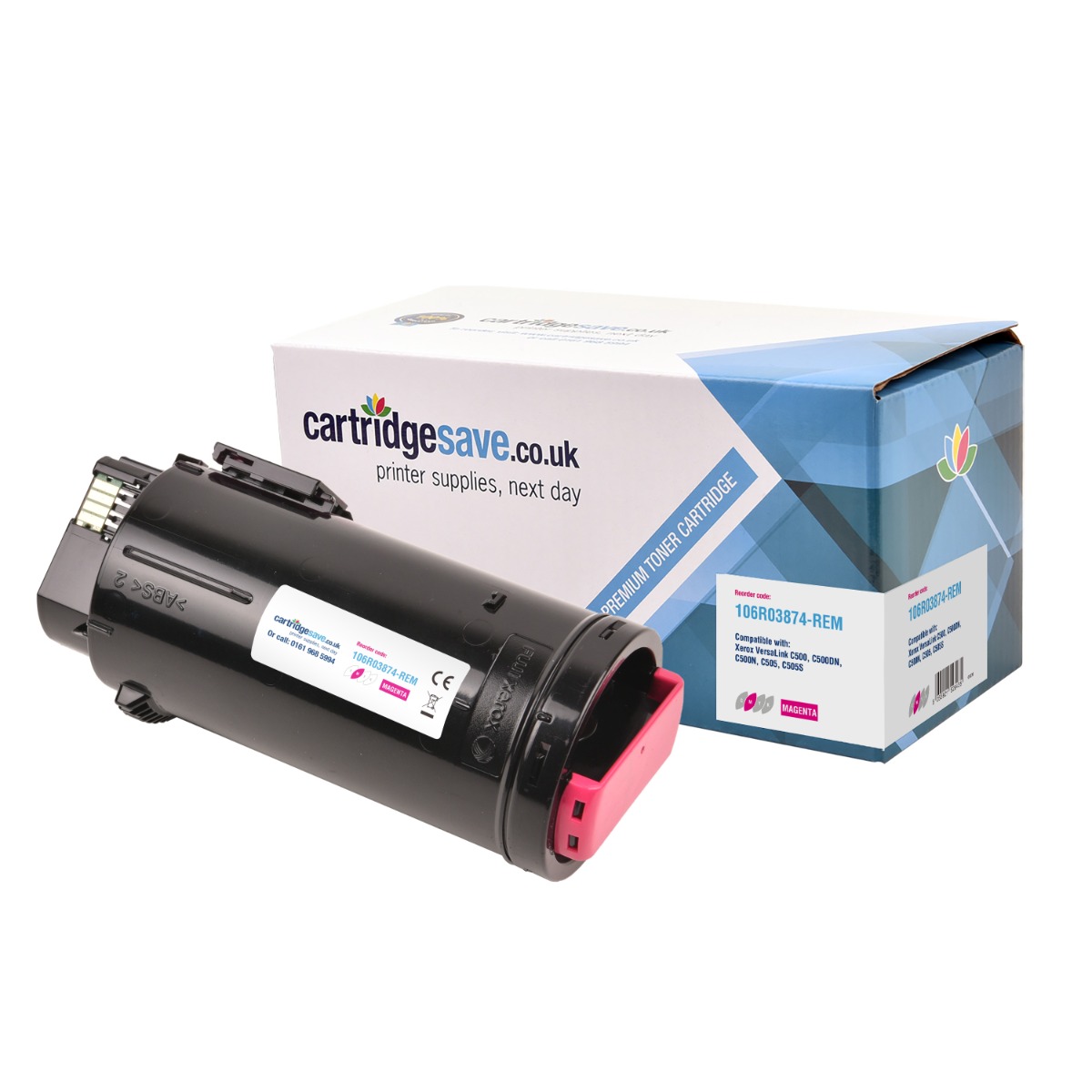 Compatible Xerox 106R03874 Extra High Capacity Magenta Toner Cartridge