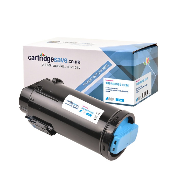 Compatible Xerox 106R03920 Extra High Capacity Cyan Toner Cartridge