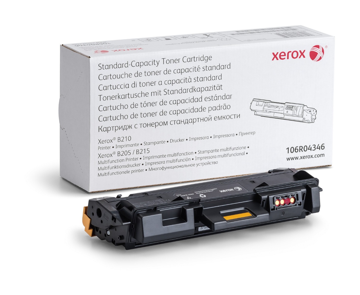 Xerox 106R04346 Black Standard Capacity Toner Cartridge