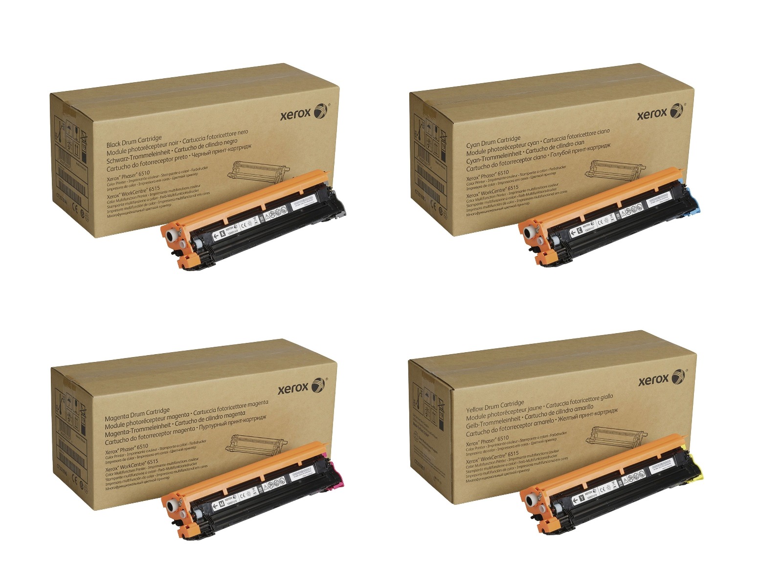 Xerox 108R0141 High Capacity 4 Colour Drum Cartridge Multipack