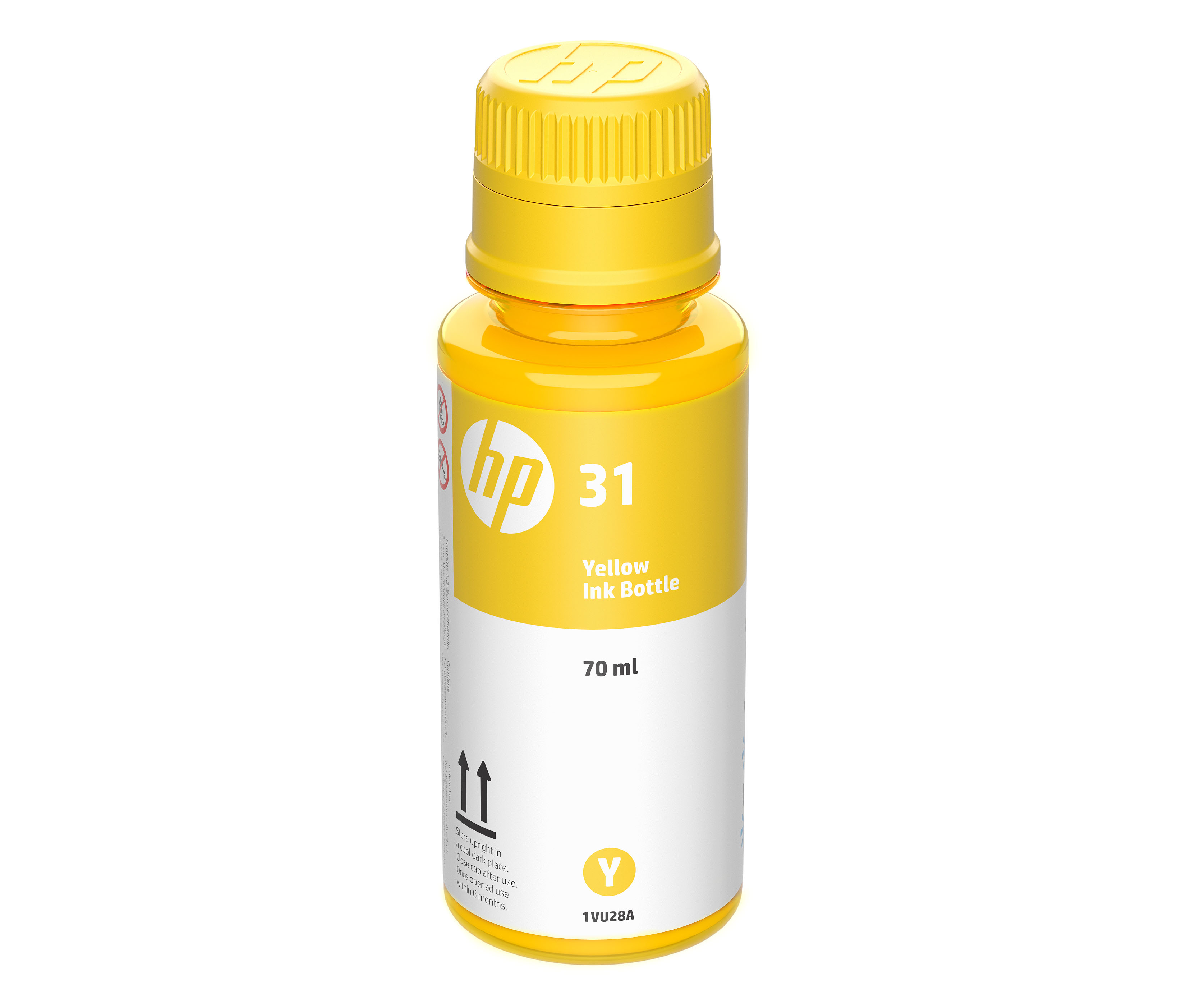 HP 31 Yellow Ink Bottle - (1VU28AE)