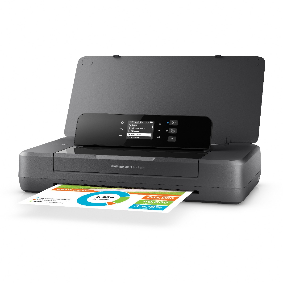 HP OfficeJet 200 Mobile Thermal Inkjet Colour Printer