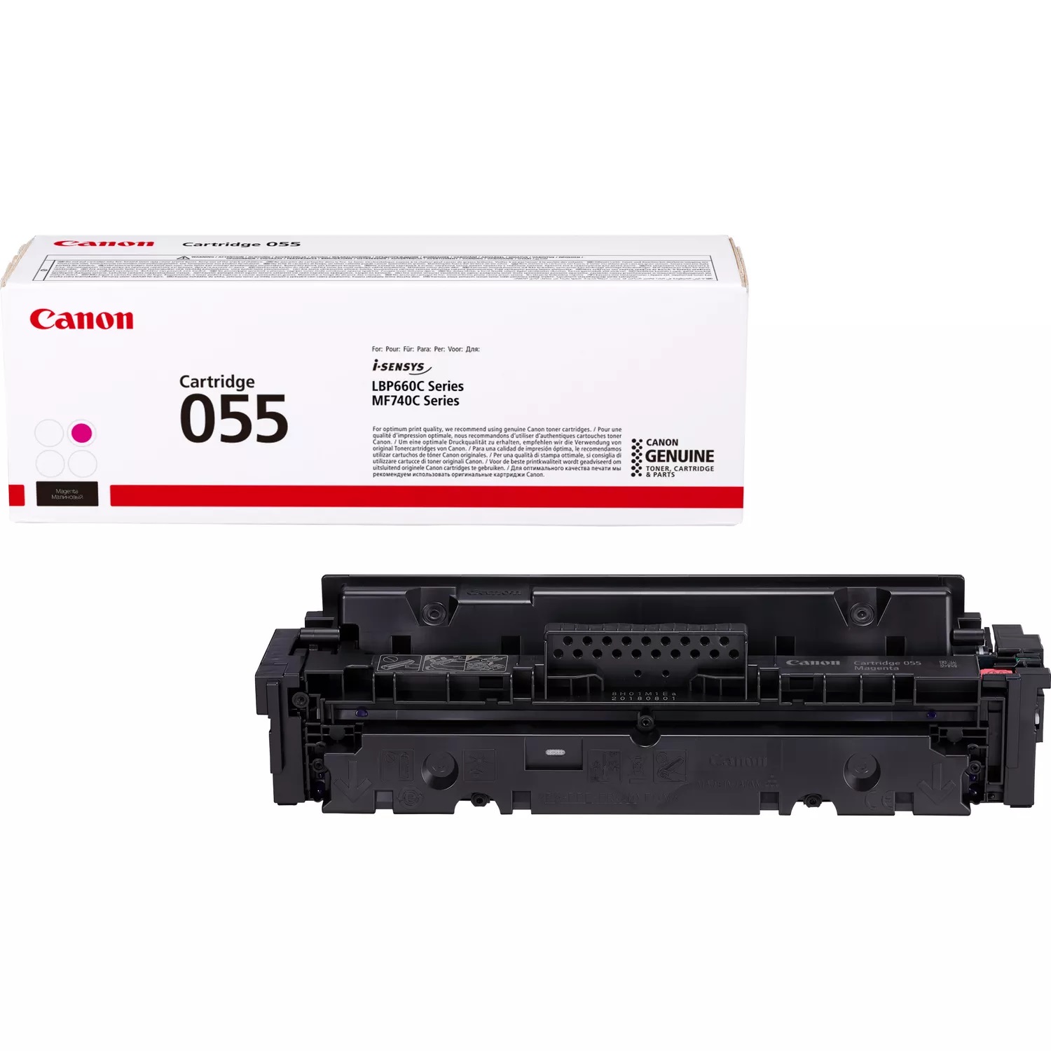 Canon 055 Magenta Toner Cartridge - (3014C002)