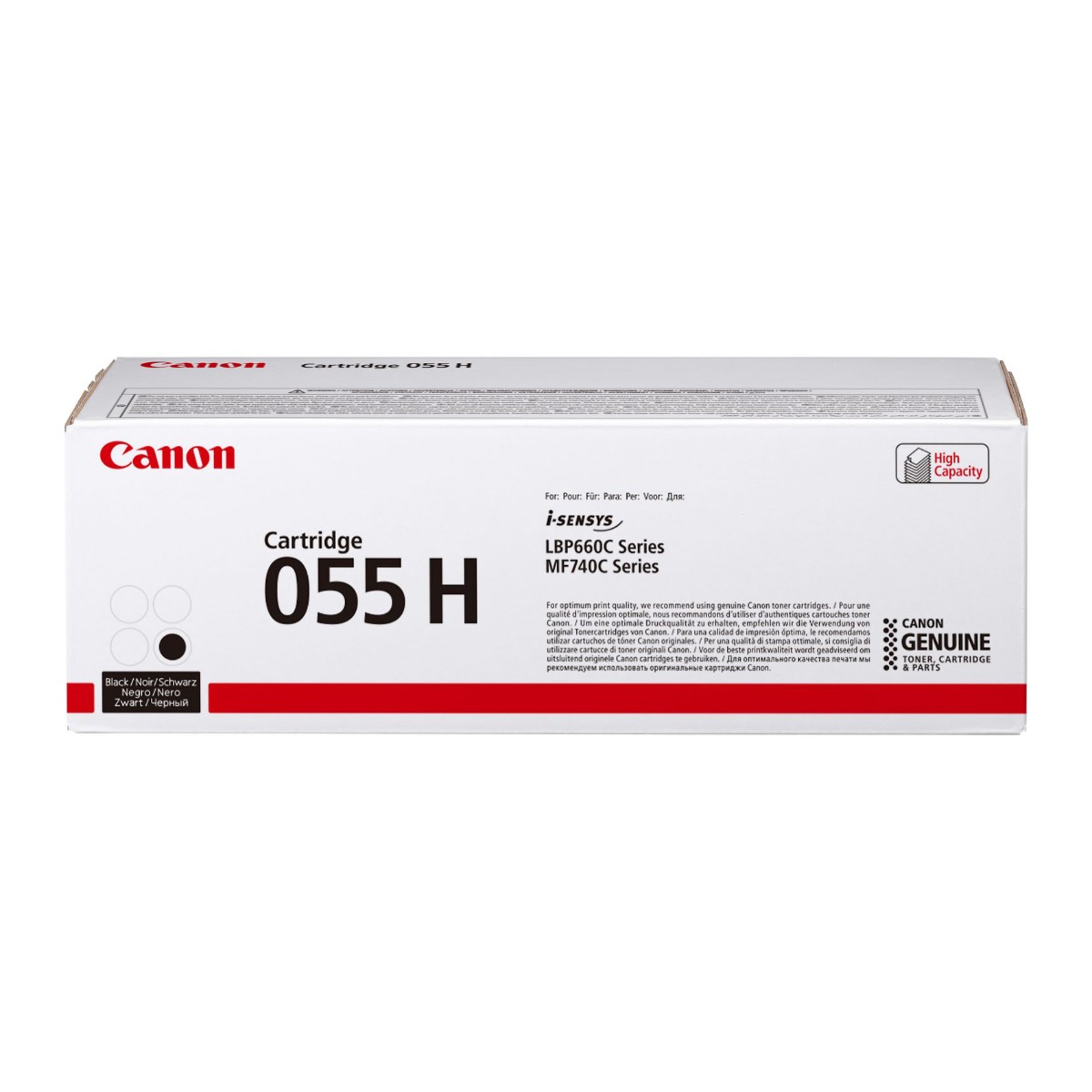 Canon 055H High Capacity Black Toner Cartridge - (3020C002)